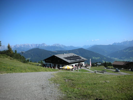 Endstation des Sessellifts die Jandlalm.