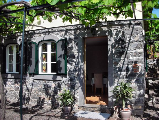 Unser Eingang zur Casa das Vinhas