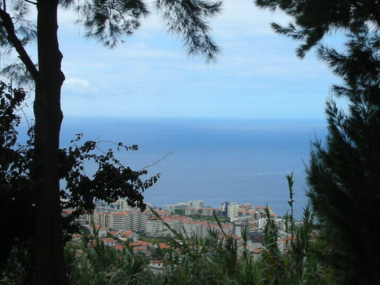 Ein anderer Blickwinkel Richtung Funchal