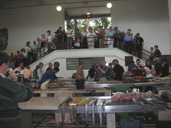 Logenplätze in der Fischhalle