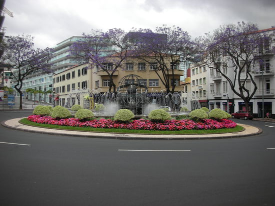 In Funchal kann man sich eigentlich nicht großartig verfahren.
Überall sind Kreisverkehre ( Rondondos) eingerichtet,
die das Zurückfahren erleichtern.