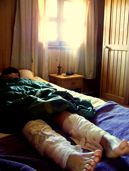 Krankheit ist ein scharfes Schwert