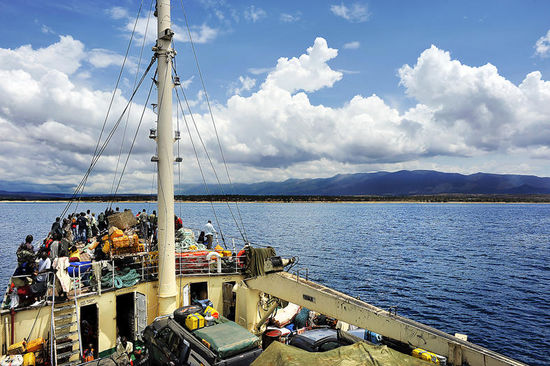 Blick über den Tanganjikasee