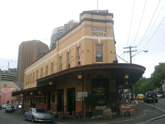 Australien Hotel in the Rocks...