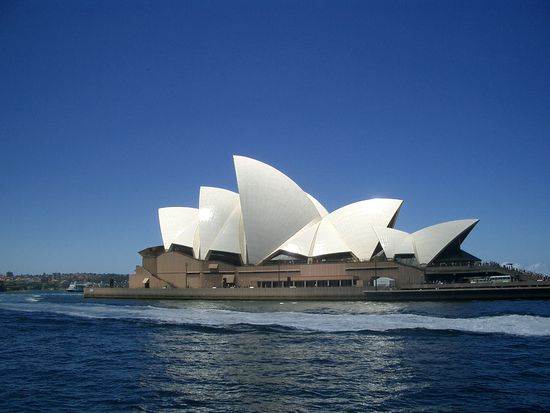 Und dann noch vom Wasser... Ging mit der Ferry nach Sydney Manly... so hatte ich auch eine prima Sicht auf das Opera House..