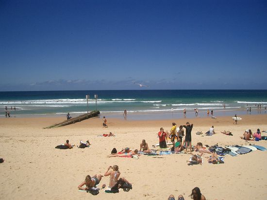 Manly kam einmal fuer den Sprachaufenthalt auch in Frage. Doch leider war es zu teuer, fuer mich....