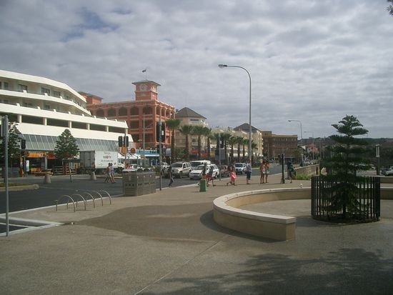 Die Strasse von Bondi...