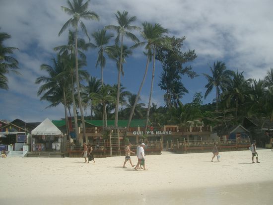 Ein kleines Resort direkt am Strand