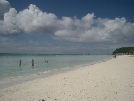wirklich schoene Farben... Trauminsel !