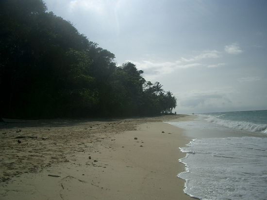 Auf der anderen Seite der Insel...