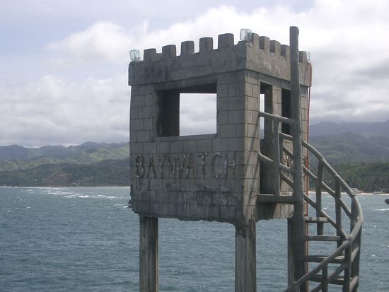 haben die wohl was falsch verstanden.. Baywatch mal ganz anders... leider hatte es keine Frau Anderson...