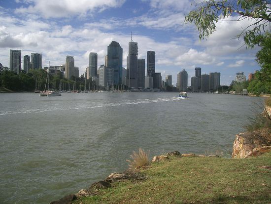 Wunderschoene Skyline.... Brisbane ist eine tolle Stadt