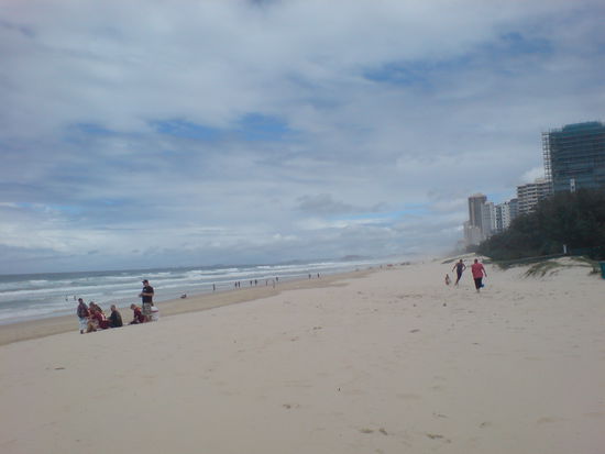 Der Beach von Surfers Paradise