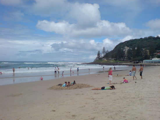 Wieder der Strand von Gold Coast