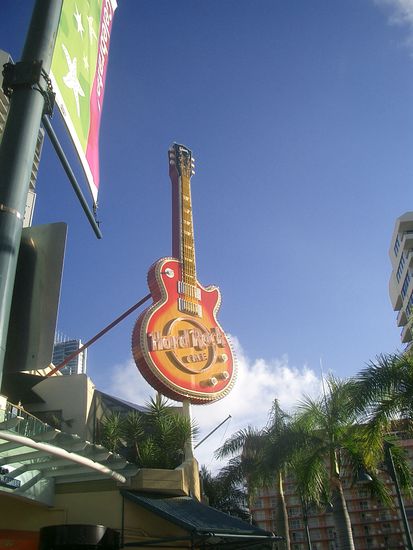 Die Hard-Rock Guitarre zum Schluss...