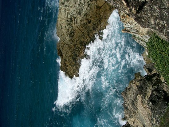 Von hier aus konnte ich Rochen sehen. Diese sind logischerweis unter Wasser. Doch man sah die Umrisse wirklich sehr klar. Denn das Wasser war sehr sehr klar...