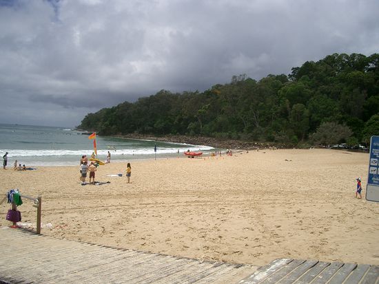 Bis ich dann endlich am tollen Beach ankam...