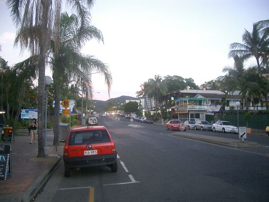 Und schon bin ich angekommen.... in Airlie Beach.... Die Zeit vergeht maechtig schnell....