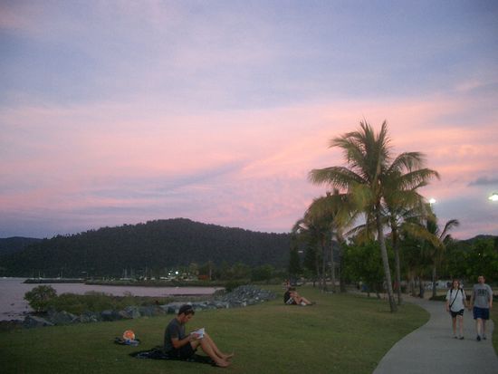 Und der Ankunftstag neigt sich dem Ende...