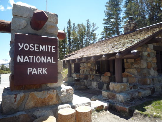 Dann im Yosemite Park angekommen