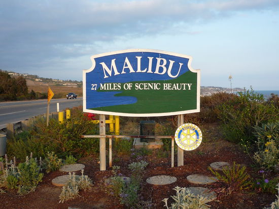 Malibu, der Vorort von LA