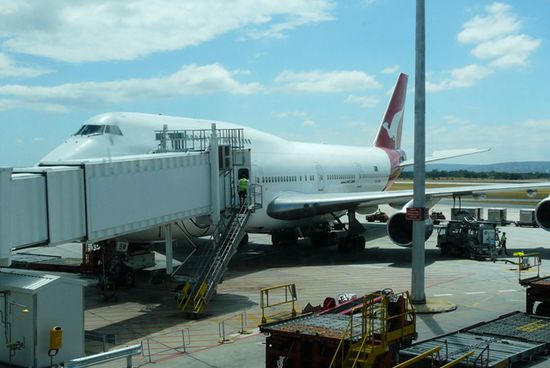 Meine Maschine nach Melbourne