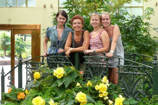 Während unseres Spaziergangs durch die Stadt