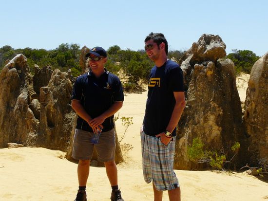 Unser Tourguide Duncan und Gav