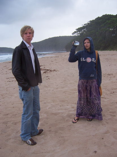 Alex und Jule am Pebbly´s Beach