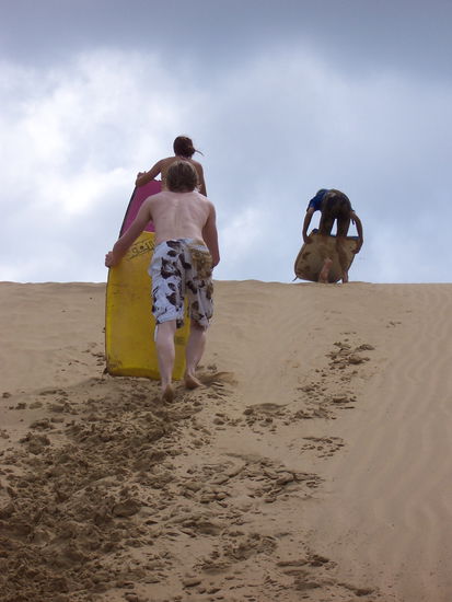 Vor dem Vergnügen steht die Arbeit