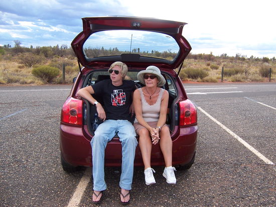 Warten auf den Sonnenuntergang