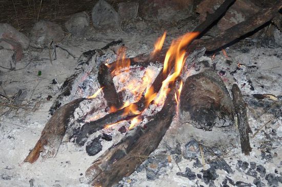 Unser Lagerfeuer