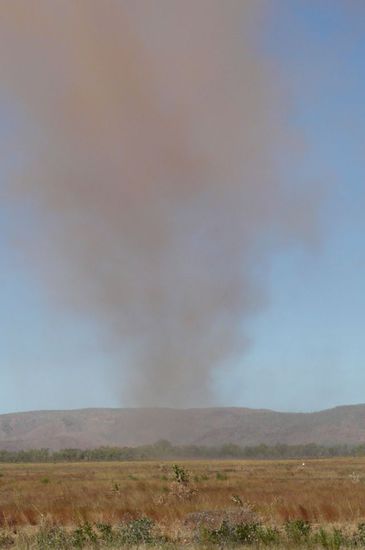 Hier begann er sich aufzulösen