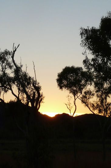 Die Sonne macht sich auf den Weg