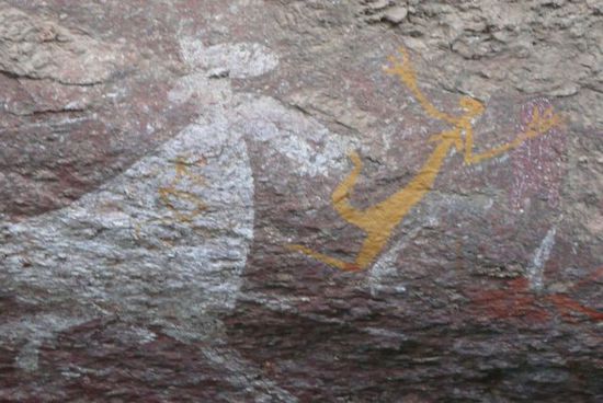 Rock Art am Nourlangie Hill