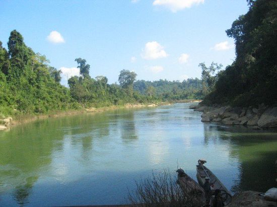 kanufahrt nach vientiane