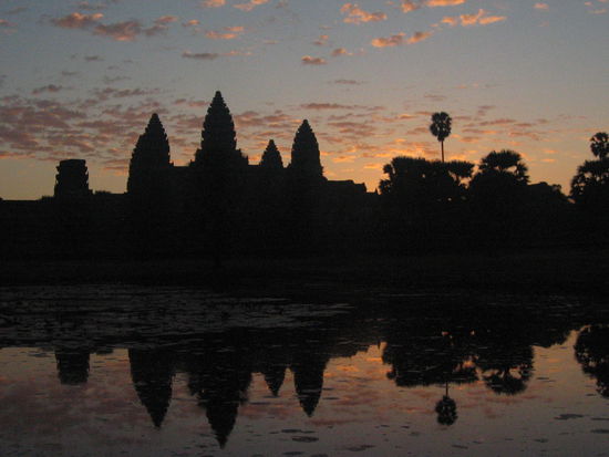 sunrise bei angkor wat