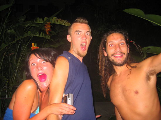 emely, andrew und felipe