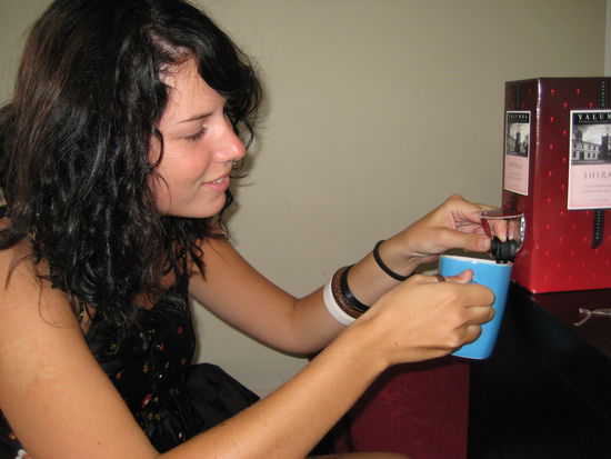 wein aus der box. gar nicht mal so schlecht