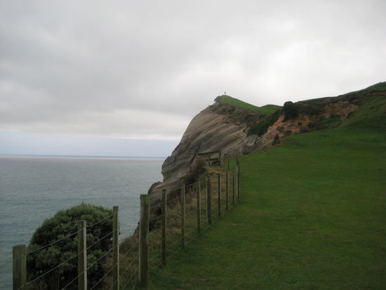 wo ist michele??? ganz oben bei cape farewell