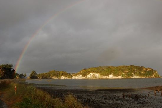 regenbogen bei cape farewell
