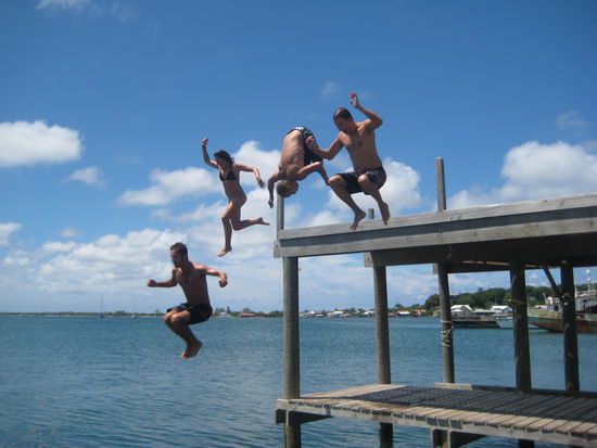 carlos, ich und die zwei finnen