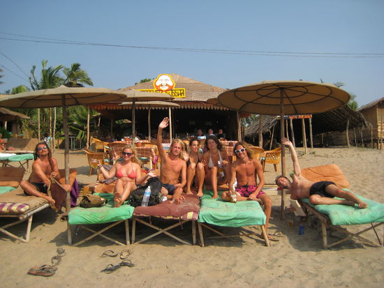 und eine noch groessere am strand 