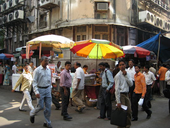 bombay daily life. men.