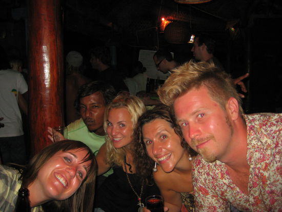 im funky the bar mit tali, dan, andreya und matt