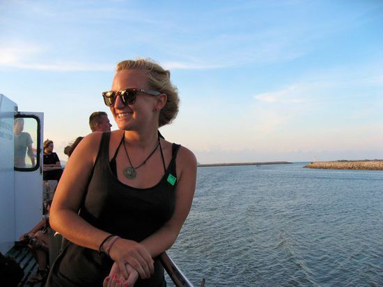 michele auf dem weg nach malaysia um das thai-visum zu verlaengern