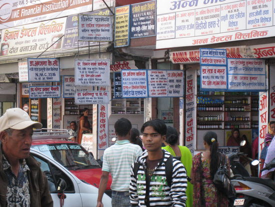 nur ein paar schilder das man weiss wo man was findet!!!