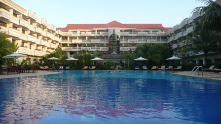 Unser schickes Hotel in Siem Reap