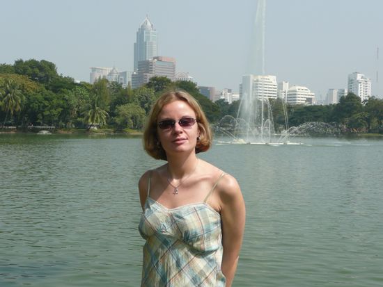 Hendi im Lumphini Park