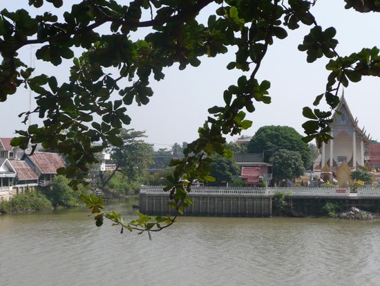 Blick aus unserem Zimmer